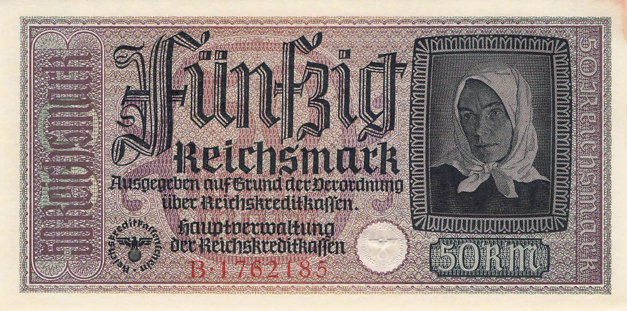 Reichskreditkasse (Ro. 550 - 555)