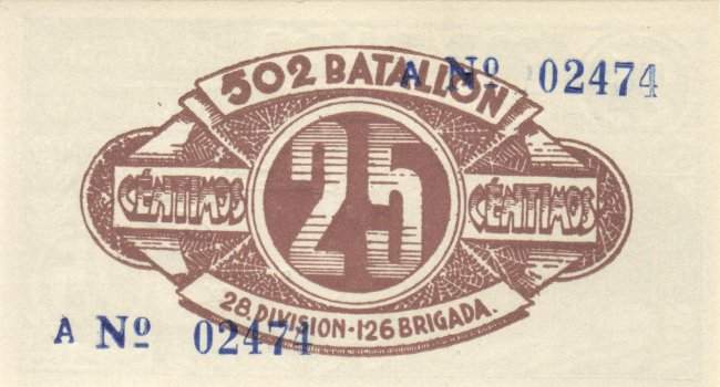 25 und 50 Centimos 1 Peseta