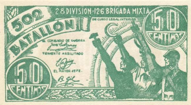 25 und 50 Centimos 1 Peseta