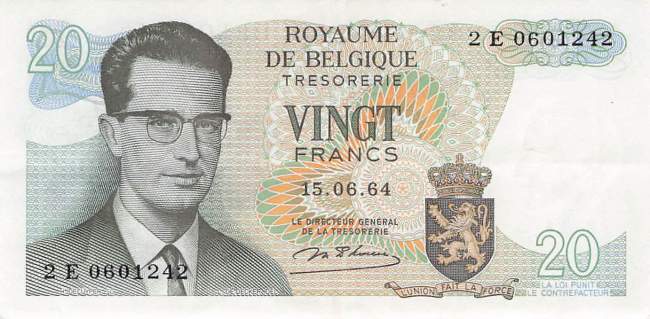 20 Franc 1964