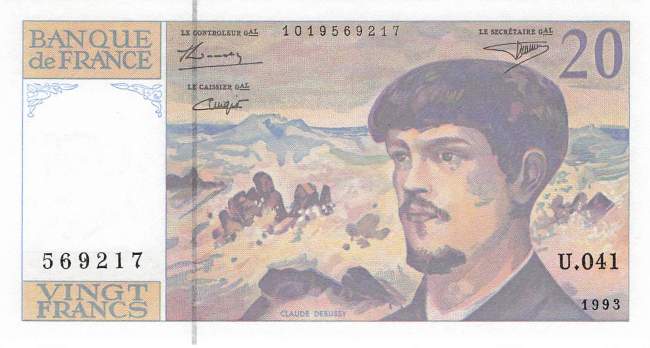 20 Francs 1993