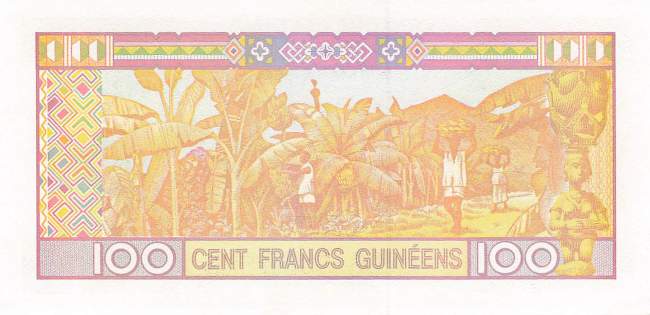 100 Francs Guinéens 2012