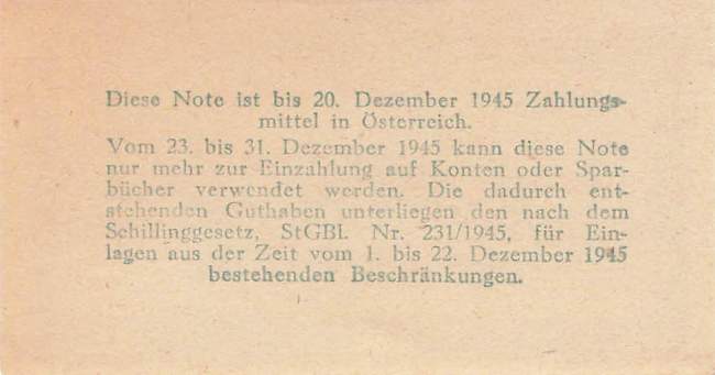 1 Reichsmark p.113a 1945