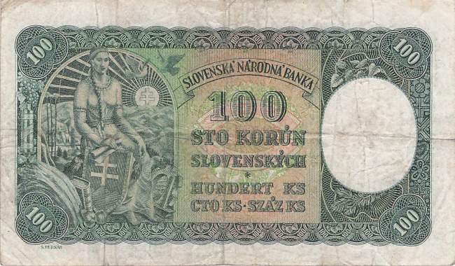 100 Korun 1940 p.10a