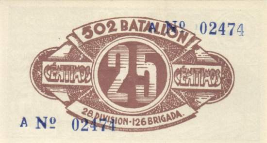 25 und 50 Centimos 1 Peseta