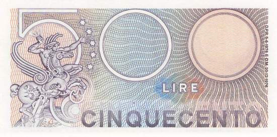 500 Lire 1976 p.95