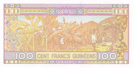 100 Francs Guinéens 2015