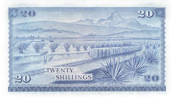 20 Shilingi 1973 p.8d