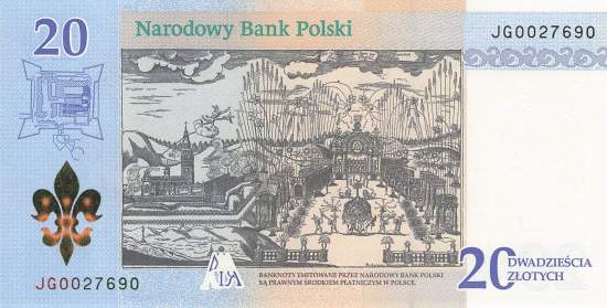 20 zloty 2017 300 Jahre Krönung