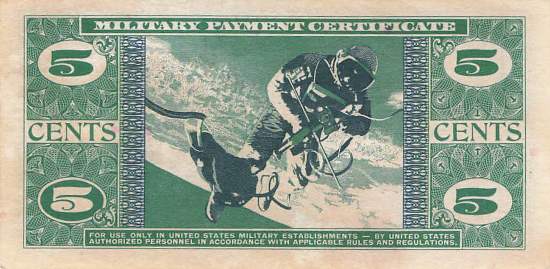 USA MPC Series 681 p.M75 5 Cents 1969 AU