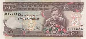 Ethiopia 10 Birr 1997 p.48a
