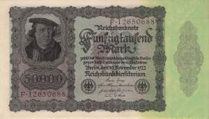 50000 Mark 1922 Ro.78 F