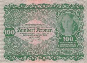 100 Kronen p.77 1922