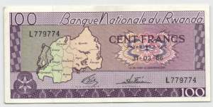 100 Francs 31.3.1966